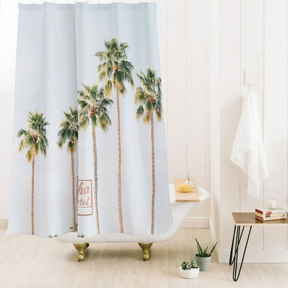 Society6 Sisi And Seb Aloha I Shower Curtain 71" x 74"