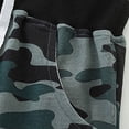 thumbnail image 3 of AherBiu Toddler Boys Clothes Summer Camo Shorts Drawstring High Waisted Cotton Comfy Loose Shorts, 3 of 4