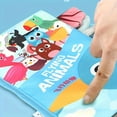 thumbnail image 4 of Children's Cloth Book, Baby Early Education Baby Book, Tear Not Rotten Sound Paper Cloth Book Toy, 4 of 5