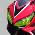 thumbnail image 3 of Paquete de 2 protectores de cubierta de lente de luz de lámpara de cabeza para CBR650R 2019-2021 Verde Sharpla Escudo de faro, 3 of 8