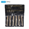 thumbnail image 3 of Unique Bargains 5/32 Inch Diamond Chainsaw Sharpener, 12 Pack Titanium Plating Sharpening Stone, Golden, 3 of 4