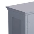 thumbnail image 4 of Yaheetech Armoire Murale à 4 Niveaux avec Tablette pour Salon, Gris Foncé, 4 of 9