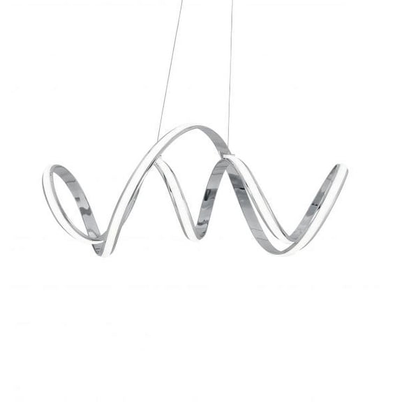 Seville LED Chandelier // Chrome