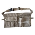 thumbnail image 2 of koolsoo Tool Waist Bag Adjustable Length Portable Tool Pouch for Carpenter Gardeners Gray, 2 of 9