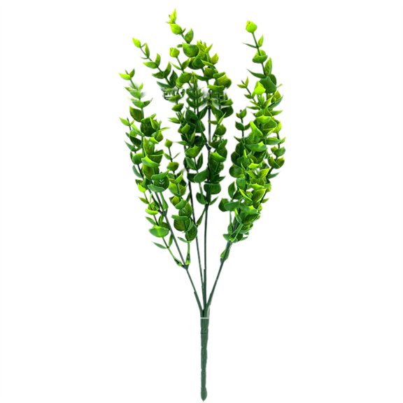 Artificial Shrubs Artificial Plants Faux Greenery Lifelike Plastic Flowers Imitation Boxwood Plants for Indoor and Outdoor Home Garden Wedding Floral Arrangement