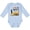 AE-Light Blue, variant on Inktastic One and Digging It Bulldozer 1st Birthday Boys or Girls Long Sleeve Baby Bodysuit