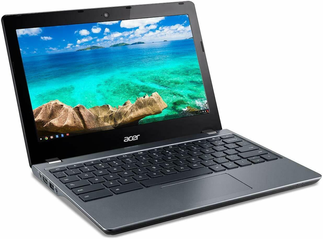 Restored Lenovo 500E Chromebook 1st Gen Celeron N3450 4GB Ram 32GB