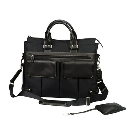 UPC: 0044759674815 | THE BELLINO BLACK COMPUTER EURO LADIES TOTE