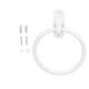 thumbnail image 2 of Porta toallas de baño Jadeshay Aluminio Blanco Toallero de pared, 2 of 12