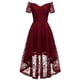 thumbnail image 2 of Vestidos Para Mujer Vestidos de Invitados de Boda Señoras Vintage Princesa Floral Encaje Fuera Del Hombro Fiesta Vestido de Novia Odeerbi  ODB147206, 2 of 4