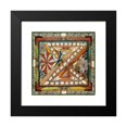 thumbnail image 2 of Adolf Wölfli 15x15 Black Modern Framed Museum Art Print Titled - The Quarantine, Zohrn, Ditto, Zohohrn and Ditto, Ziohn; Giant - Stars (1919), 2 of 5