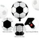 thumbnail image 3 of Globos de fútbol Durony de aluminio Mylar de 18 cm para decoración de fiestas, 3 of 7