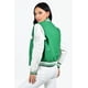 thumbnail image 3 of Chamarra universitaria Roman Fashion /Juvenil, 6787 (Verde /Blanco) verde M, 3 of 5