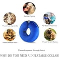 Meidong Protective Inflatable Cone Collar for Dogs and Cats, Soft Pet