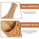 thumbnail image 5 of Cesta colgante de paja para pared, cesta tejida de mimbre para almacenar frutas, verduras, patatas, cebollas, cesta colgante de pared para puerta, 5 of 7