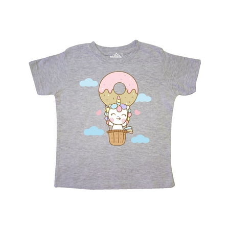 

Inktastic Unicorn Donut Balloon Gift Toddler Boy or Toddler Girl T-Shirt