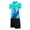 Blue, variant on 2026 Boys 2 Piece Athletic Soccer Jersey Sport Team Soccer Uniforms with Shorts Football Red M