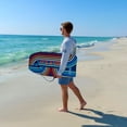 thumbnail image 5 of Bluewater Beach 37" Foam Bodyboard with Leash, 125-155 lbs., It's a Vibe Print, 5 of 7