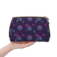 thumbnail image 4 of Gaeub Purple Dreamcatcher1 Printed Travel Cosmetic Bag,Makeup Bag, Large Capacity Toiletry Bag for Women, Portable Pouch Make Up Organizer with Zipper and Divider, 4 of 8