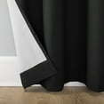thumbnail image 6 of Sun Zero Cyrus Thermal 100% Blackout Grommet Curtain Panel, 40"X96", Black, 6 of 10