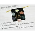 thumbnail image 5 of Retirement Crystal Stone Set - Amethyst Green Aventurine Sunstone Serpentine Moss Agate Peach Moonstone, 5 of 5