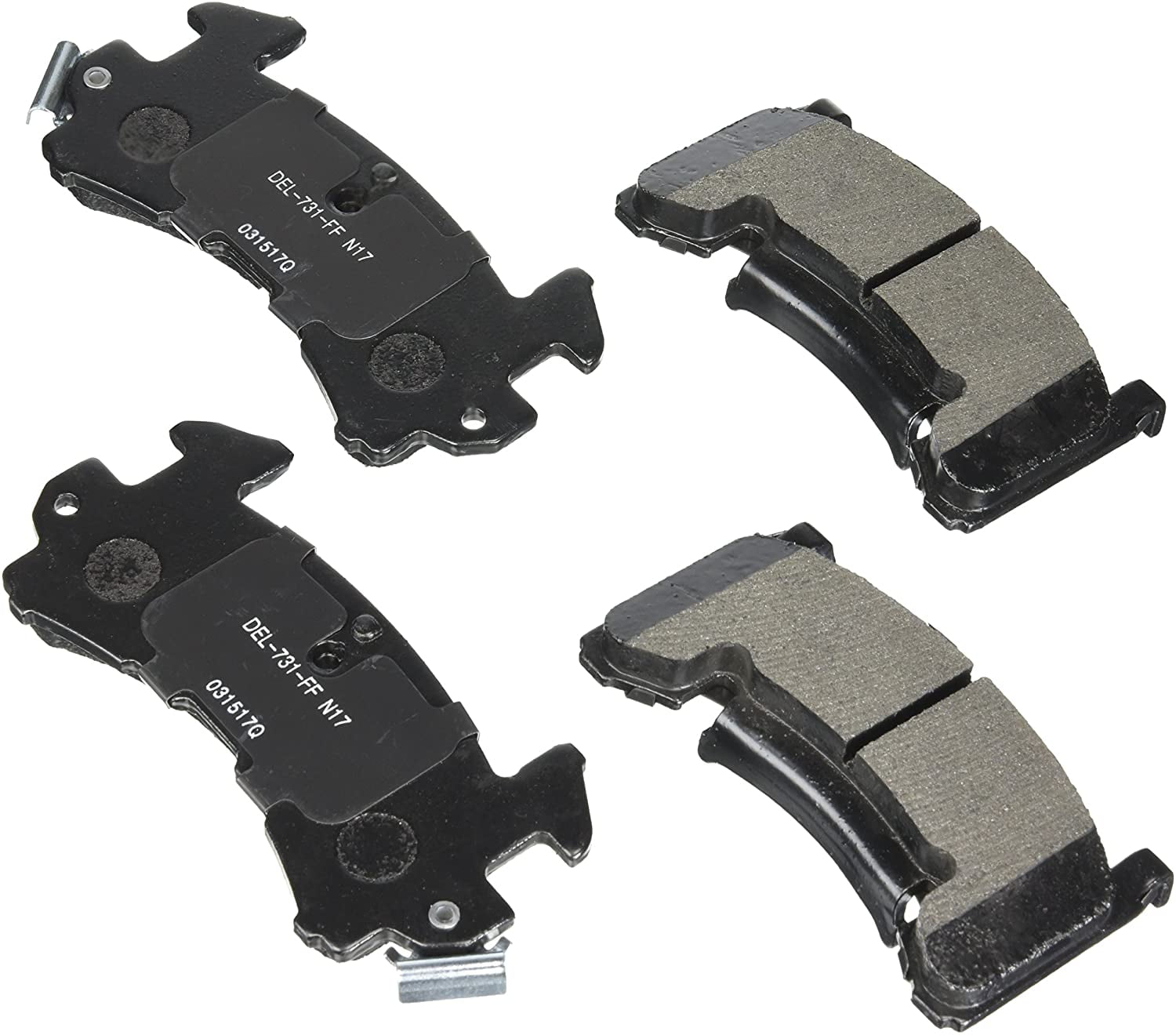 Details about   SMD154 FRONT Semi-Metallic Brake Pads Fits 78-81 Buick Century