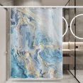 thumbnail image 4 of Cortina de ducha resistente al moho, bastante moderna, resistente al agua, cuarto de baño, 4 of 5