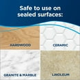 thumbnail image 4 of Bissell Power Fresh Steam Mop with Natural Sanitization, Floor Steamer, Tile Cleaner, and Hard Wood Floor Cleaner with Flip-Down Easy Scrubber, 1940A, 4 of 4