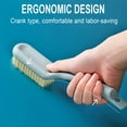 thumbnail image 4 of Black_Friday Deals!Cyber_Monday Deals! Byikun Handle Shoe Brush Hanging Plastic Multifunction Cleaning Brush Does Not Hurt Shoes Soft Bristle Brush, 4 of 7