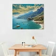thumbnail image 2 of Nawypu  Amalfi Coast Canvas Italy Wall Art Poster Living Room Bedroom Decor Posters, 2 of 4