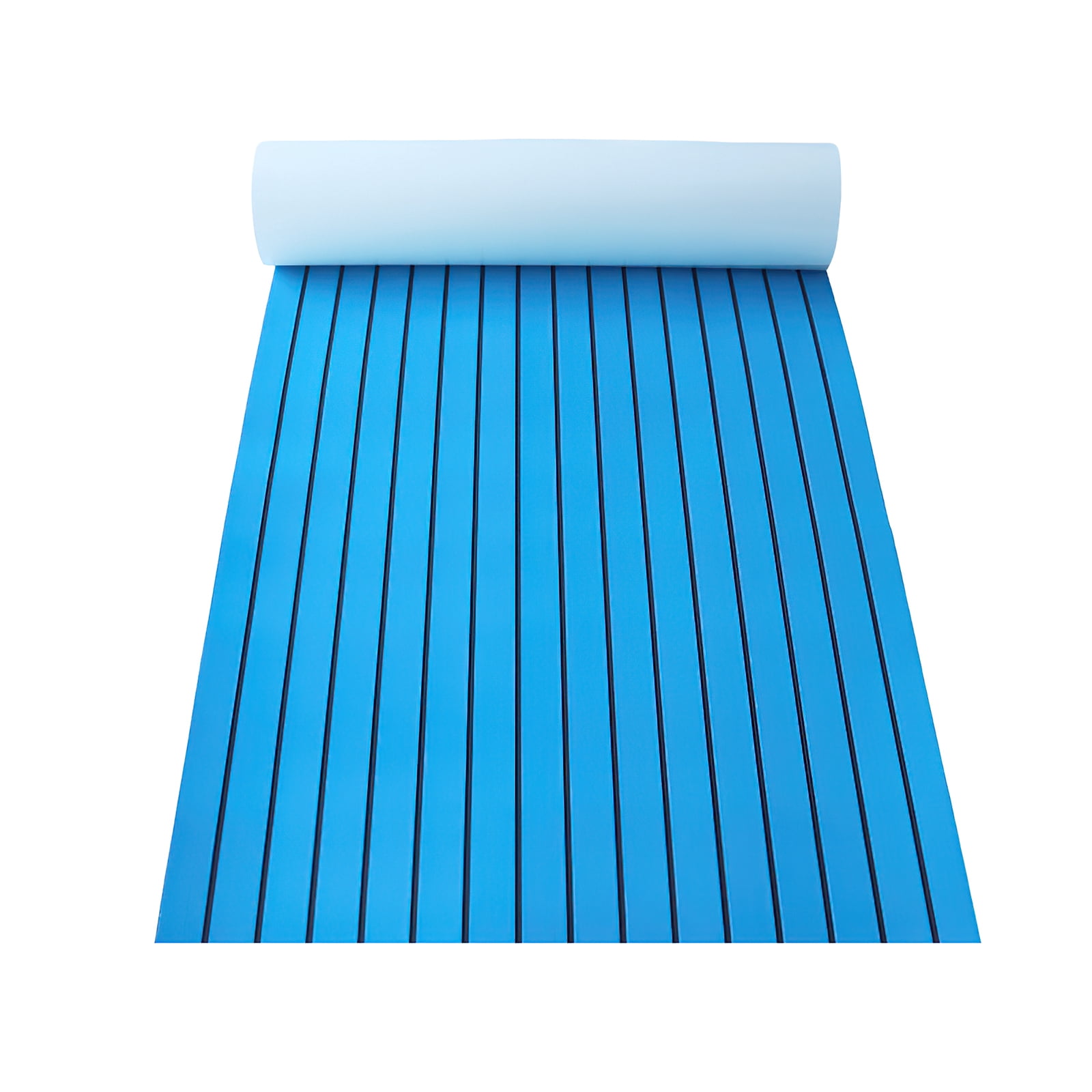 Boat Flooring EVA Foam Boat Decking Marine Mat Non-Slip Self-Adhesive Flooring Sheet for Motorboat Kayak Surfboard Garden Swimming Pools, 94.5" x 35.4"