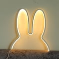 thumbnail image 3 of Creative LED Bunny Lamp USB Charging Dimmable Warm Night Light for White, 3 of 8