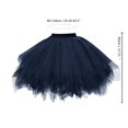 thumbnail image 3 of Tutu Skirts for Women 80's Tutu Skirt Layered Tulle Petticoat Halloween Tutu, 3 of 4