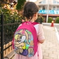 thumbnail image 5 of Looney Tunes Backpack Large Capacity Shoulder Satchel Simple Printed Knapsack Bookbag, 5 of 6