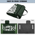 thumbnail image 4 of Uorisanigo Golf Cart Seat Covers with 4 Front Pockets Non-Slip Born to Golf Print Travel Sports Cart Seat Cushion Covers/Towel Blanket for EZGO TXT RXV/Club Car DS Precedent, 4 of 7