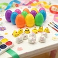 thumbnail image 6 of JHEHF Easter Eggs with Toys 12pcs Filled Easter Eggs Cute Colorful Fillable Eggs Easter Basket Stuffers and Gifts Party Supplies Decor Easter Gift, 6 of 9