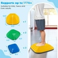 thumbnail image 3 of Costway 6 Pcs Kids Stepping Stone Square Balance Blocks for Indoor/Outdoor Exercise, 3 of 9