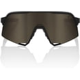 thumbnail image 2 of 100% S3 Sunglasses - Soft Tact Black; Soft Gold Mirror, 2 of 2