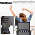 thumbnail image 5 of YRLLENSDAN Mesh Office Chairs, Home Office Desk Chairs With Wheels & Arms Pc Chair Rolling Chair Study Chair Computer Chairs For Adults, Black, 5 of 8