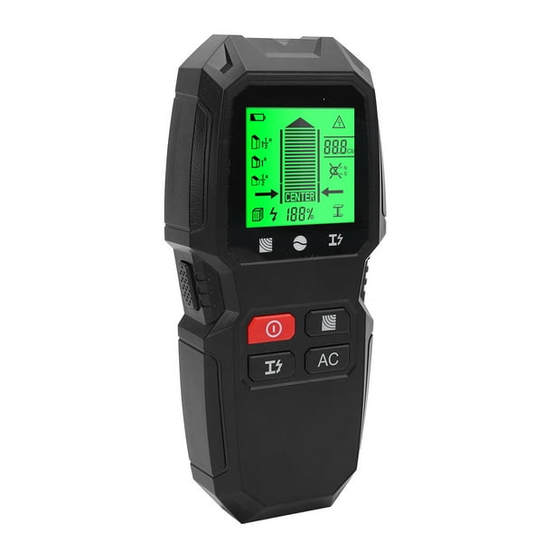Detector de Sementales, Escender de Pared de Pantalla Lcd de Alta Precisión Portátil para metal