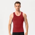 thumbnail image 2 of Afdoent Tank Tops Men Performance Athletic Compression Tank Top For Workout Basketball Gym Running Fitness Sleeveless Shirt Wicking Activewear Fashion Classic, 2 of 4