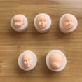 thumbnail image 3 of Farfi 3D Face Clay Fondant Silicone Mold Cake Chocolate Candy Baking Decorating Tool (Type 2), 3 of 13