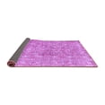 thumbnail image 2 of Ahgly Company Indoor Square Persian Purple Traditional Area Rugs, 5' Square, 2 of 4