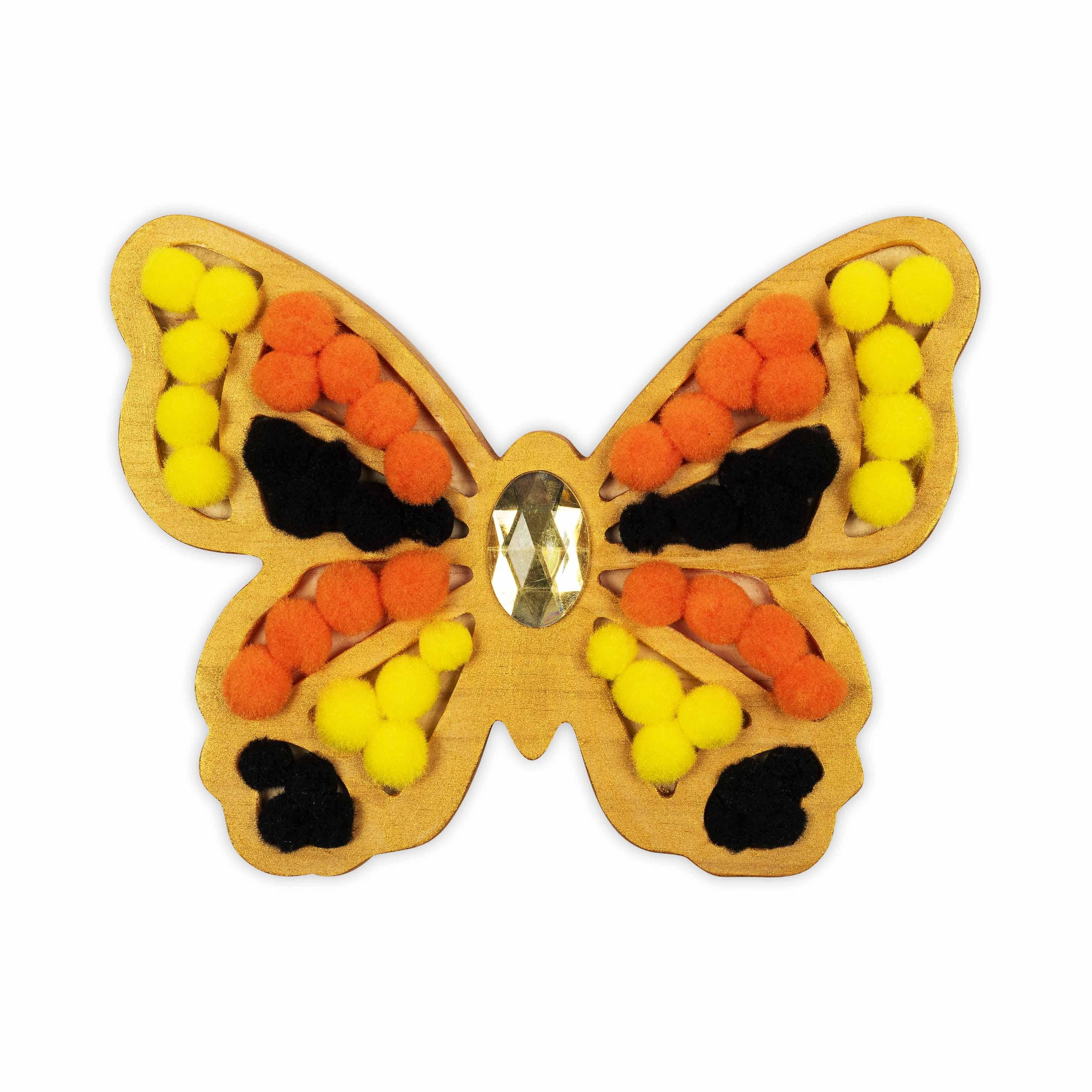 (2 pack) Hello Hobby Wooden Butterfly Craft Project