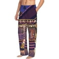 thumbnail image 6 of Silaia Bluey Print Mens Pajama Pants,Sleep & Lounge Pants, Men's Pajama Bottoms,PJ Bottoms with Pockets and Drawstring/Elastic Waist-Large, 6 of 6