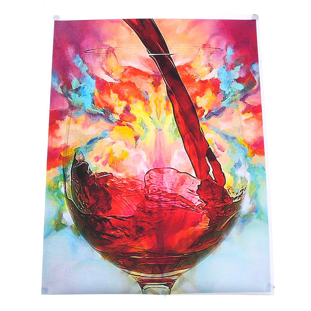 Unframed Canvas Prints Wall Art Paintings Abstract Red Wine Wall