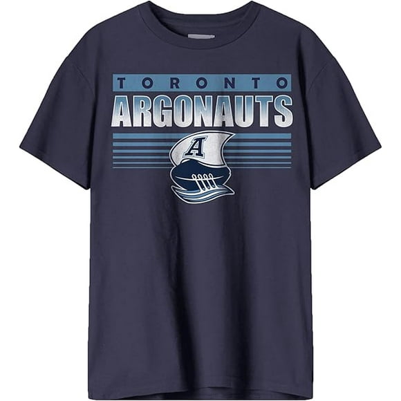CFL Toronto Argonauts Faded Logo Navy Small T-Shirt