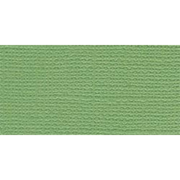 Bazzill Fourz Cardstock 12"X12"-Guacamole/Grasscloth