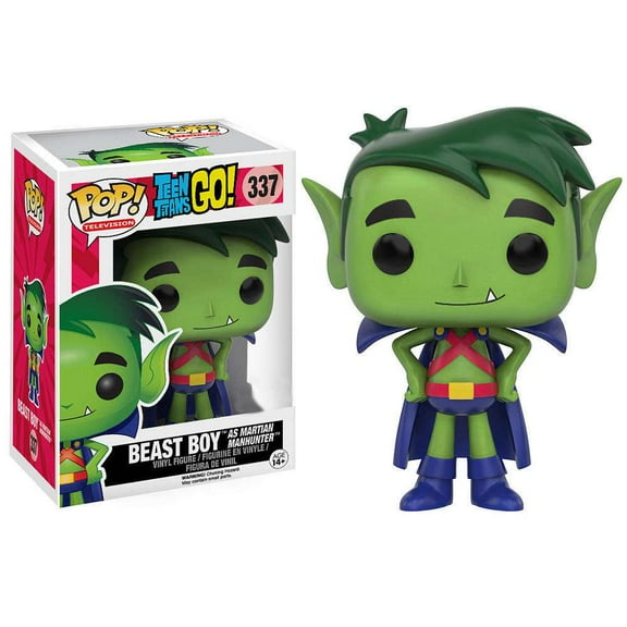 DC  Funko POP! Television Beast Boy as Martian Manhunter Vinyl Figure