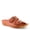 ORANGE, variant on Gelatia Women’s Slide Sandal with Laser-cut Straps & Cushioned Wedge